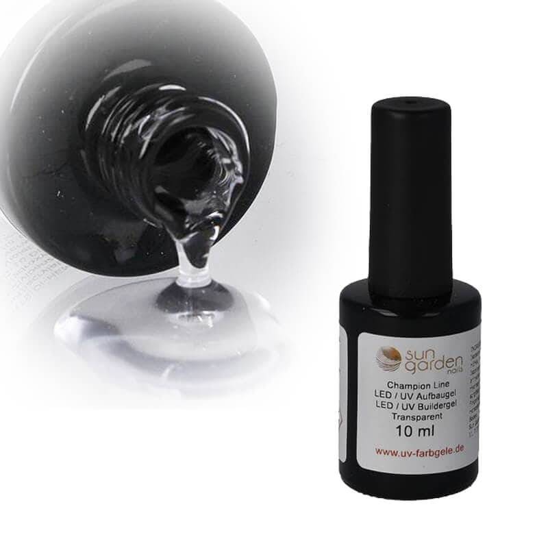 Sun Garden Nails UV Nagellack Gel - SET 2 + UV Aufbaugel Transparent Kostenloser Versand international