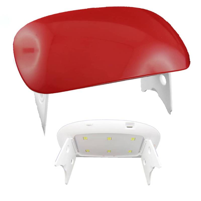 Sun Garden Nails Kleine UV Nagellampe 6 W faltbar - Sun Mini Rot Günstiger Verkauf