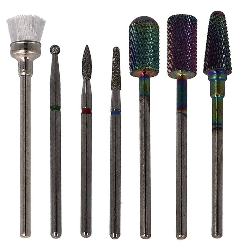 Sun Garden Nails 7tlg. Bit Set Nagel Fräser Aufsätze - Set 5 Fabrikverkauf