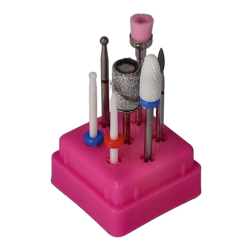 Sun Garden Nails 7tlg. Bit Set Nagel Fräser Aufsätze - Set 4 Meist gekauft
