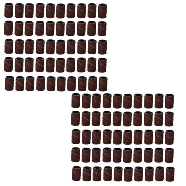 Sun Garden Nails 100x Nagel Fräser Schleifhülsen - Grob 80# Körnung Schlussverkauf
