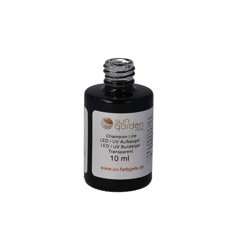 Sun Garden Nails 10ml UV Aufbaugel Transparent - Pinselflasche Blitzverkäufe