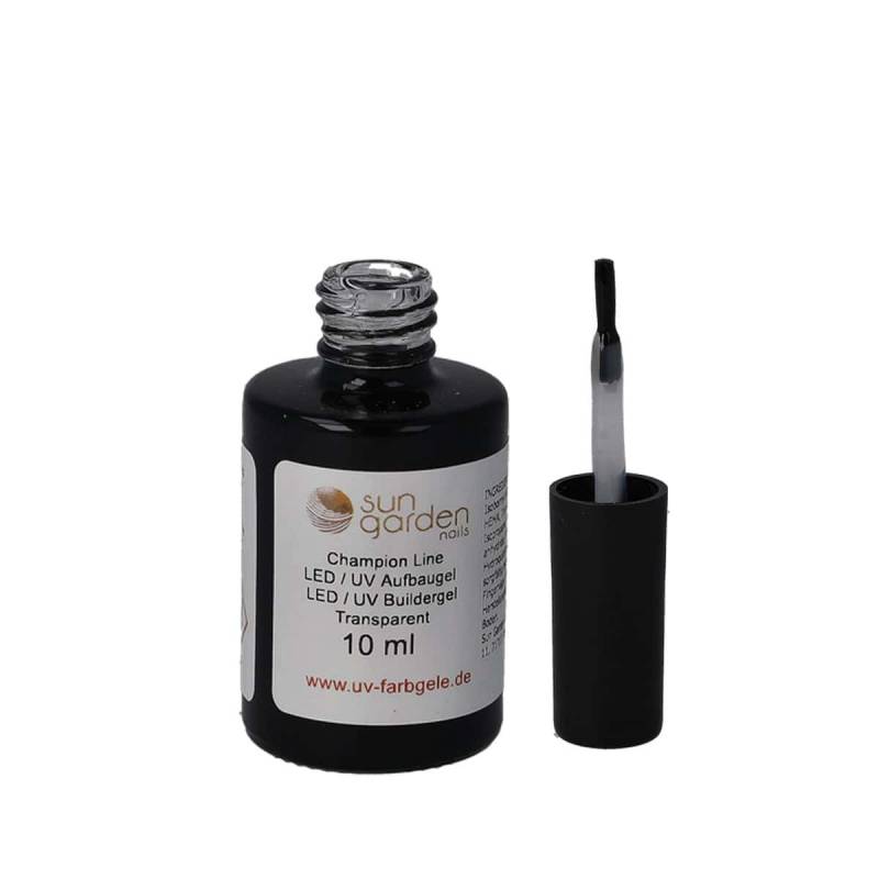 Sun Garden Nails 10ml UV Aufbaugel Transparent - Pinselflasche Blitzverkäufe