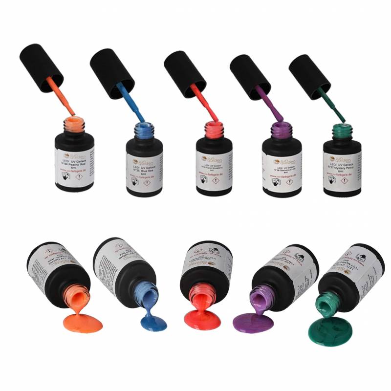 Sun Garden Nails UV Nagellack Gel Set + Nagelfräser - RHODOS Online