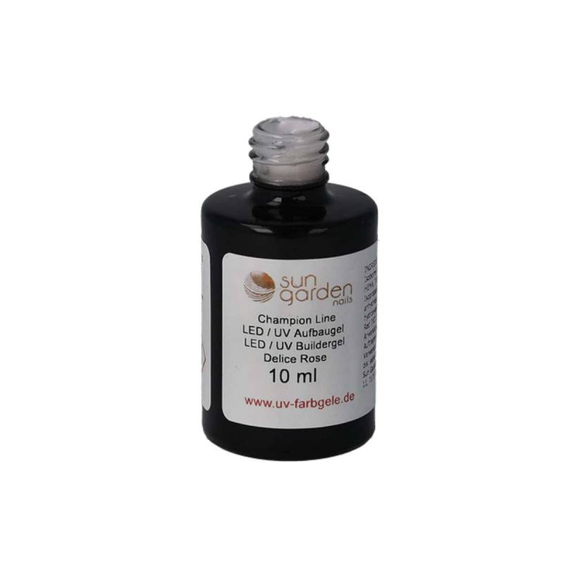 Sun Garden Nails 10ml UV Aufbaugel Delice Rose - Pinselflasche Schlussverkauf