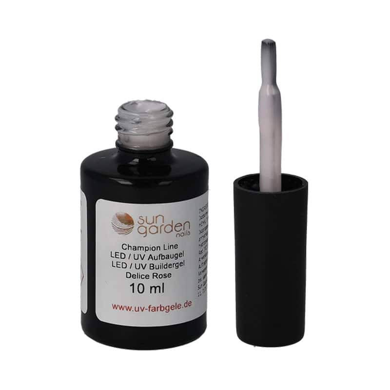 Sun Garden Nails 10ml UV Aufbaugel Delice Rose - Pinselflasche Schlussverkauf