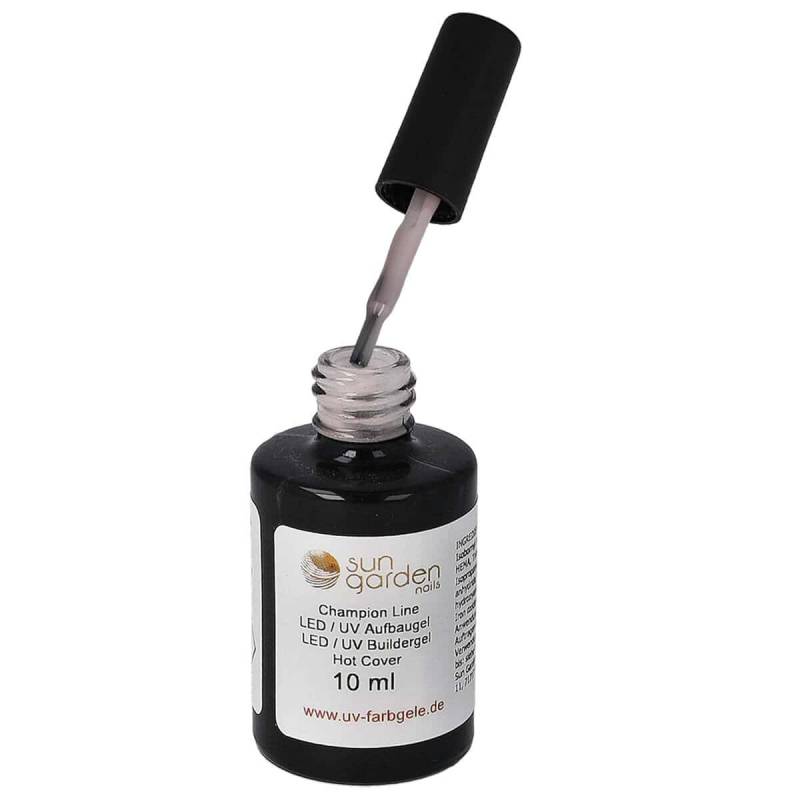 Sun Garden Nails 10ml UV Aufbaugel Hot Cover - Pinselflasche Auslauf