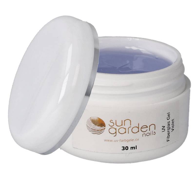 Sun Garden Nails UV Fiberglas Gel Violett-Klar Verkauf