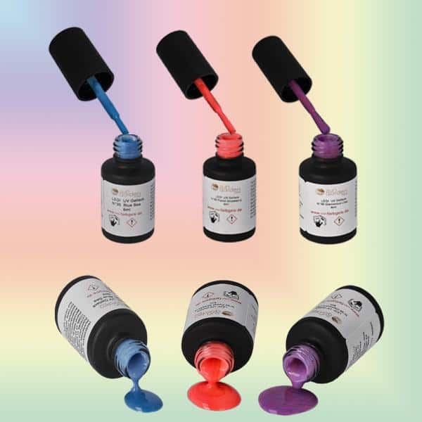 Sun Garden Nails UV Nagellack Gel + Nail Art Zubehör Set SUPREME Angebote