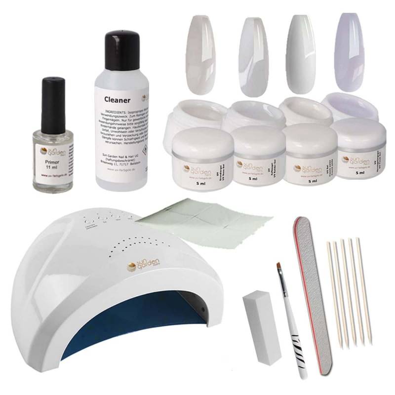 Sun Garden Nails UV Gel Starterset - KLEIN - Gelnägel Set
