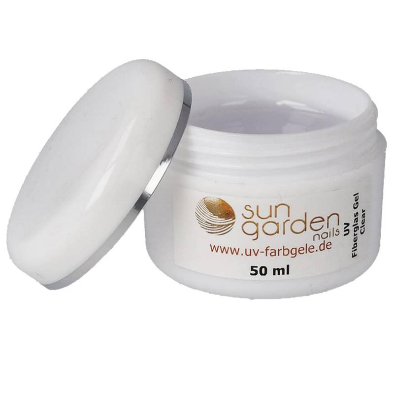 Sun Garden Nails UV Fiberglas Gel Aufbaugel Klar Outlet