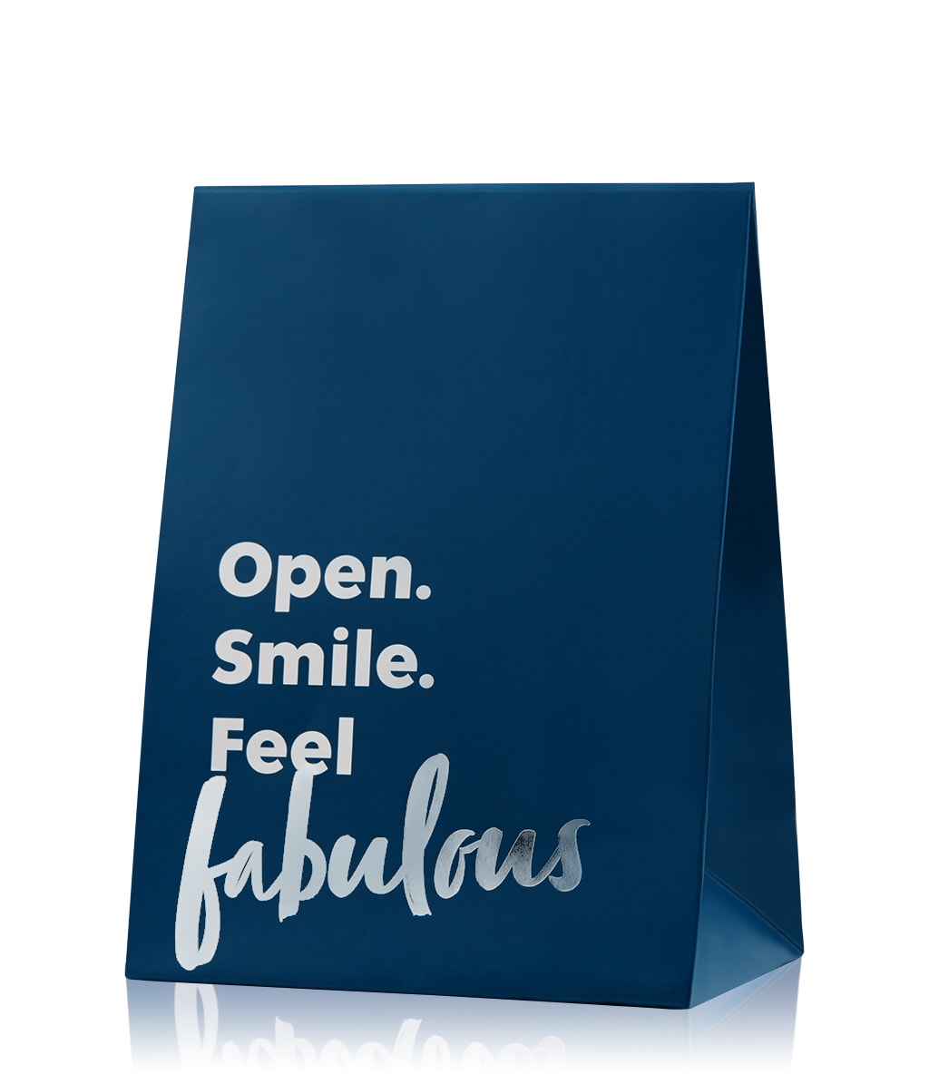 flaconi Collection Gift Bag Blue