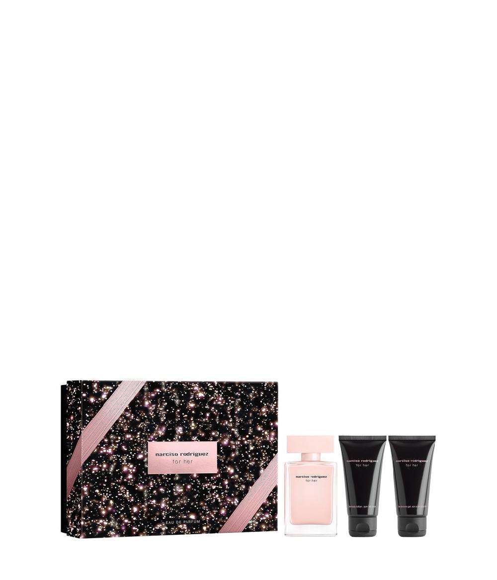 Narciso Rodriguez for her EdP 50ml + Body Lotion 50ml + Shower Gel 50ml